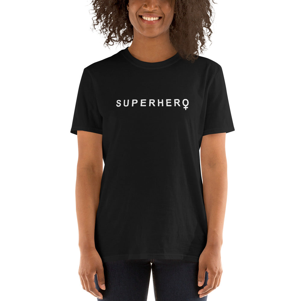 THE ESSENTIAL BOYFRIEND TEE BLACK SUPERHERO