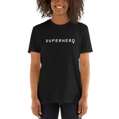 THE ESSENTIAL BOYFRIEND TEE BLACK SUPERHERO