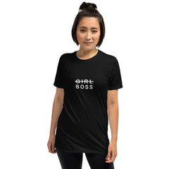 THE ESSENTIAL BOYFRIEND TEE BLACK GIRL BOSS