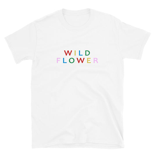 Wild Flower White Tee