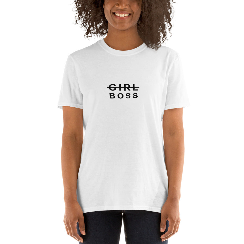 THE ESSENTIAL BOYFRIEND TEE WHITE GIRL BOSS