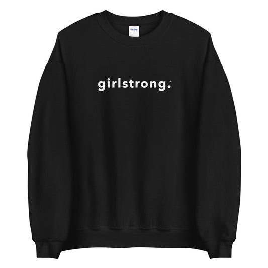 girlstrong black sweatshirt