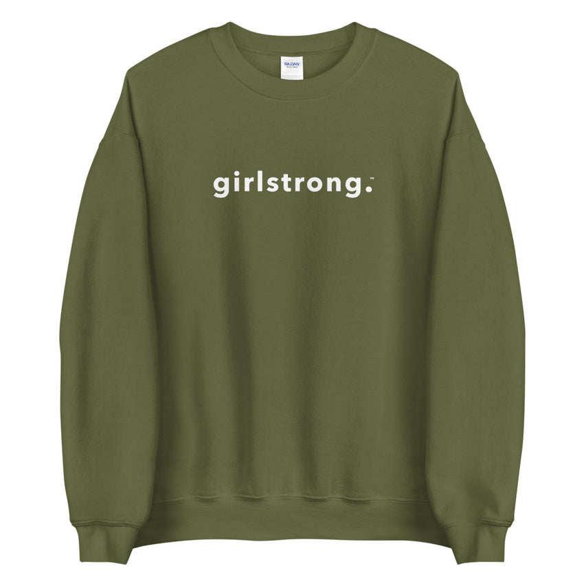 girlstrong sweatshirt green