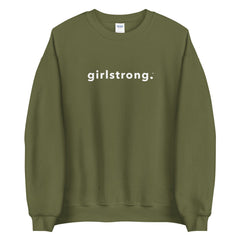 girlstrong sweatshirt green