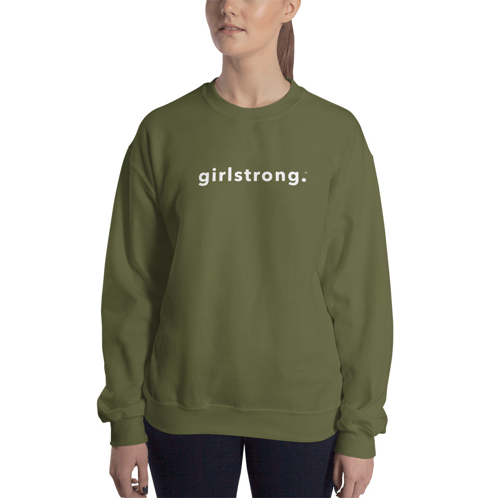 THE ESSENTIAL UNISEX SWEATSHIRT MILITARY GREEN