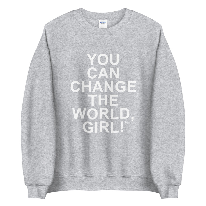 you can change the world girl tee