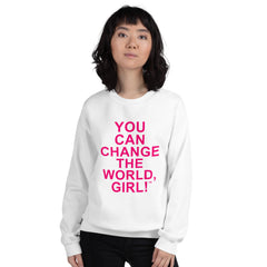 THE ESSENTIAL UNISEX SWEATSHIRT WHITE