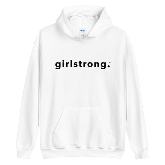 girtstrong white hoodie