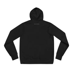 BEST FIT, BEST FEEL FLEECE BLACK HOODIE - PRETTY FIT NEVER QUIT!