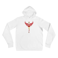 white hoodie