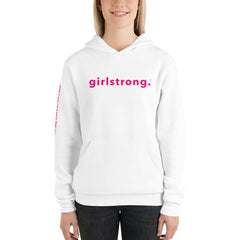 BEST FIT, BEST FEEL FLEECE BLACK HOODIE - YOU CAN CHANGE THE WORLD, GIRL!