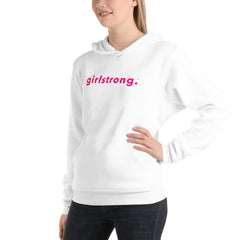 BEST FIT, BEST FEEL FLEECE BLACK HOODIE - YOU CAN CHANGE THE WORLD, GIRL!