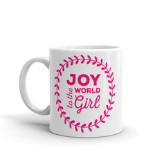 GLOSSY MUG - JOY TO THE WORLD GIRL