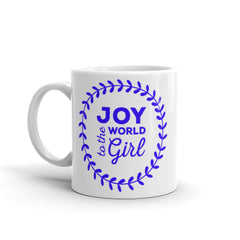 GLOSSY MUG - JOY TO THE WORLD GIRL