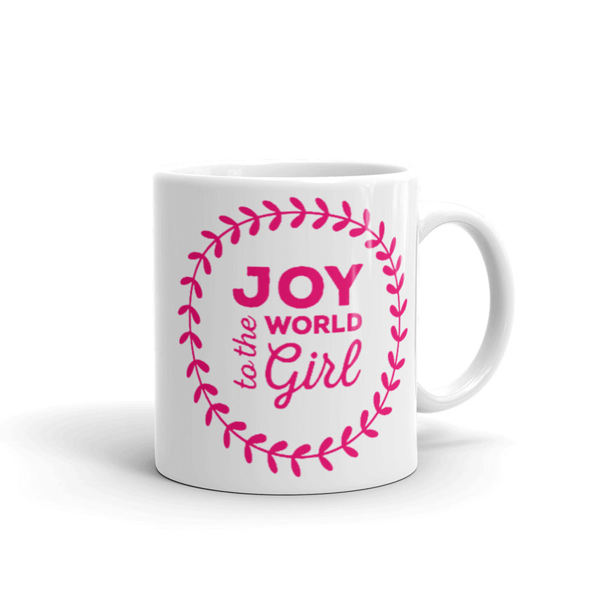 Positive vibes mug Joy to the World quote -girlstronginc.com