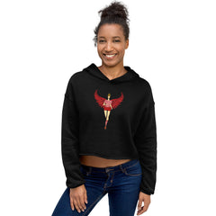 BEST FIT, BEST FEEL FLEECE CROP HOODIE -  CORRIN