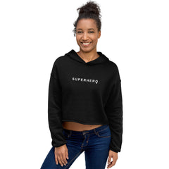 BEST FIT, BEST FEEL FLEECE CROP HOODIE