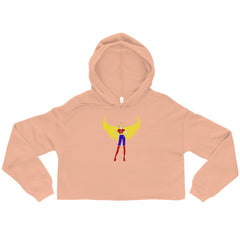 BEST FIT, BEST FEEL FLEECE CROP HOODIE - CANDACE