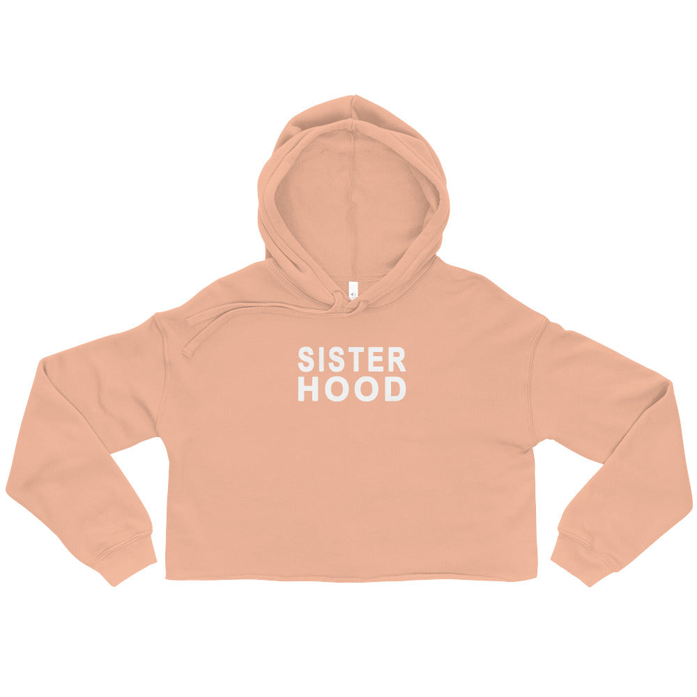 EVERYDAY GIRLSTRONG FLEECE CROPPED HOODIE - SISTER HOOD