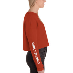 BEST FIT, BEST FEEL FLEECE CROP SWEATSHIRT