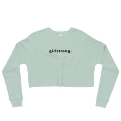 girlstrong blue sweatshirt 