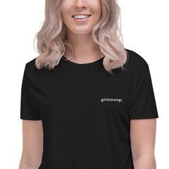 THE BEST EVERYDAY FLOWY CROP TOP TEE