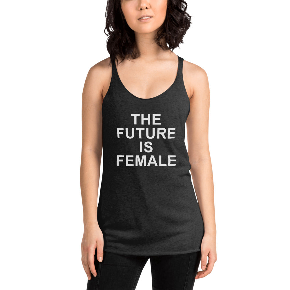 ELEVATED SCULPT RACERBACK TANK BLACK
