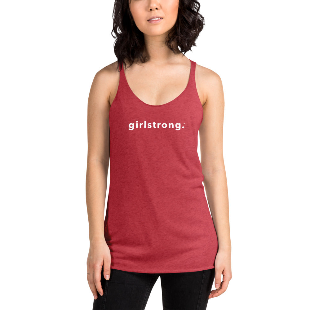 ELEVATED SCULPT RACERBACK TANK RED