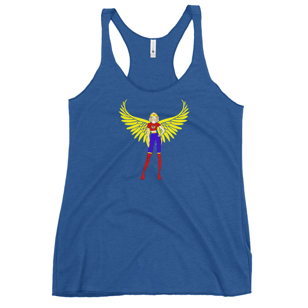 ELEVATED TRIBLEND RACERBACK TANK CANDACE