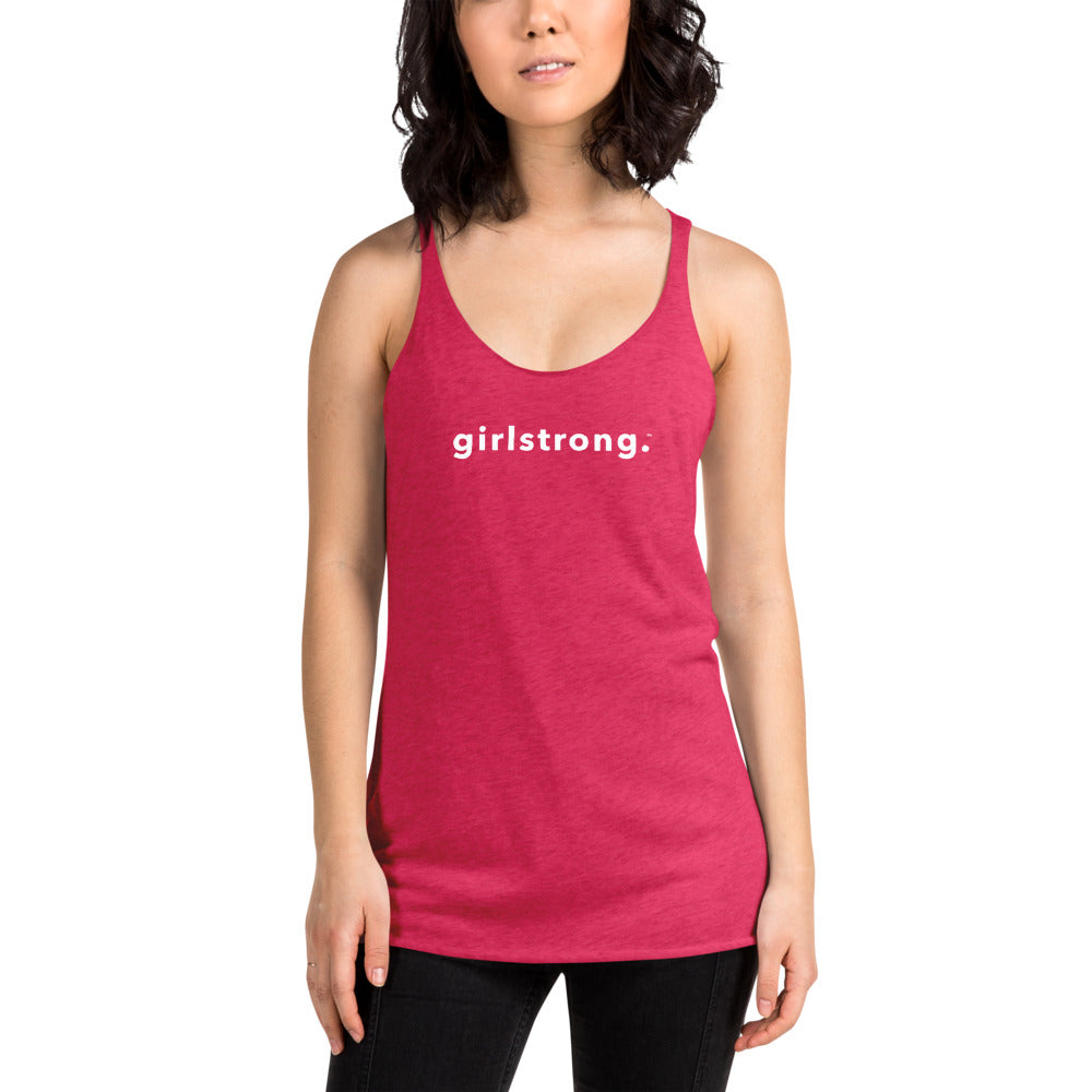 ELEVATED SCULPT RACERBACK TANK PINK