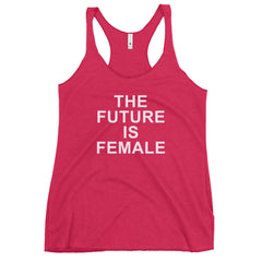 ELEVATED TRIBLEND RACERBACK TANK PINK