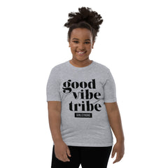 FAVORITE PRINCESS GREY TEE - GOOD VIBE TRIBE GIRLSTRONG