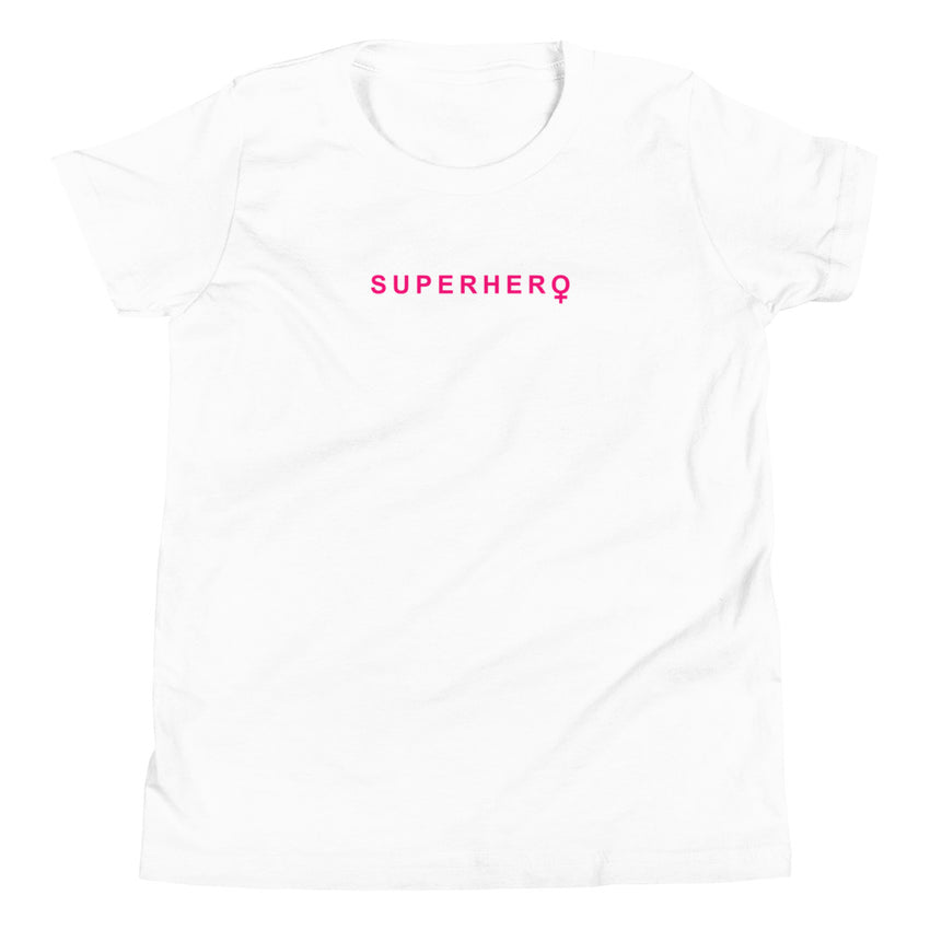 Printed Superhero Tee for Kids -girlstronginc.com