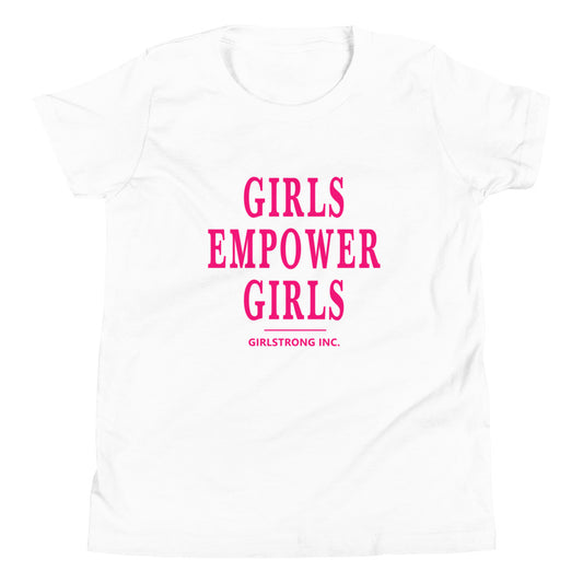 Trendy girl empower graphic tee for kids-girlstronginc.com