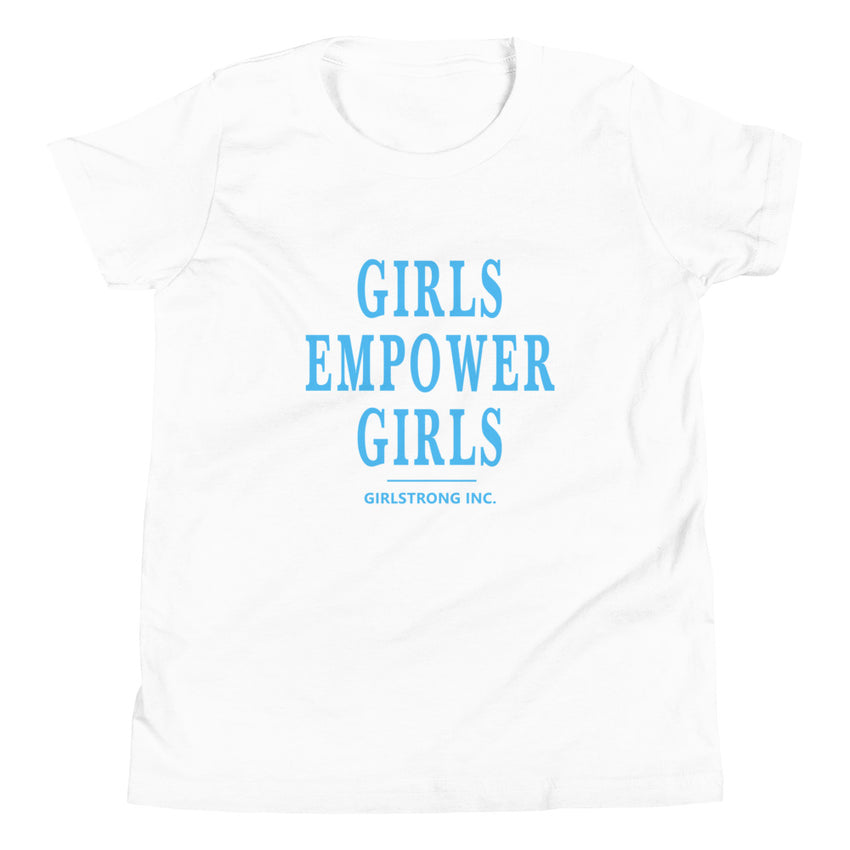 Kids' shirt with unique "girl empower" print-girlstronginc.com