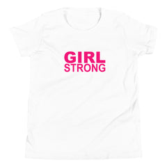 Empowering fashion trend - girls strong print tee-girlstronginc.com