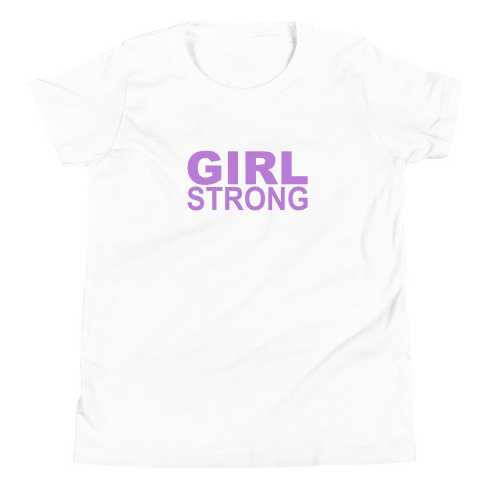 Trendy girl tee - make a statement with girls strong print-girlstronginc.com