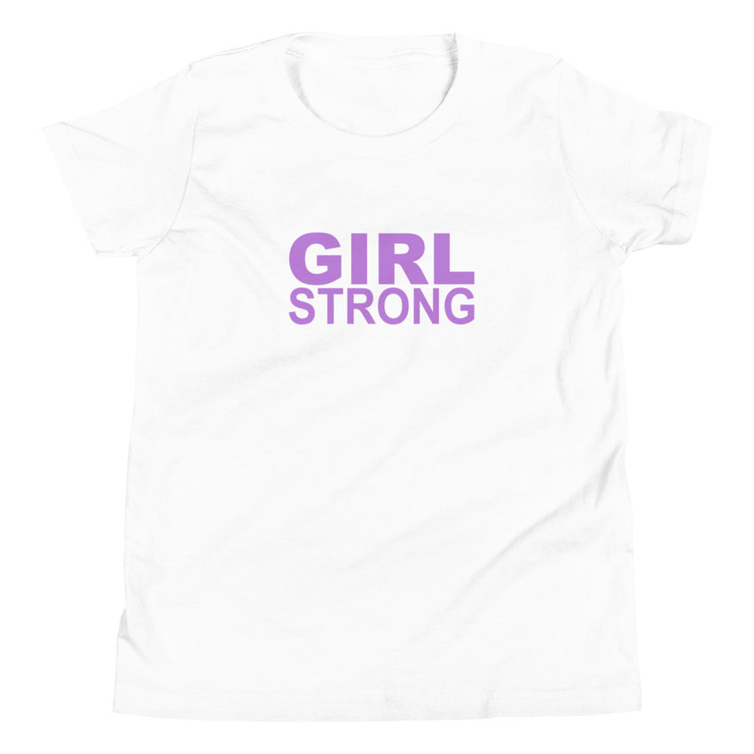 Trendy girl tee - make a statement with girls strong print-girlstronginc.com