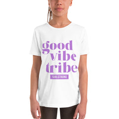 FAVORITE PRINCESS WHITE TEE - GOOD VIBE TRIBE GIRLSTRONG