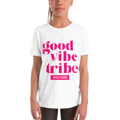 FAVORITE PRINCESS WHITE TEE - GOOD VIBE TRIBE GIRLSTRONG